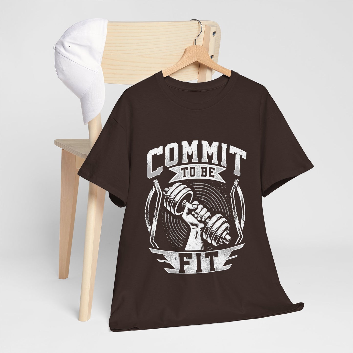 Commit to Be Fit Shirt - Motivational Gym Tee