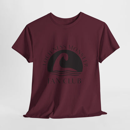 Loch Ness Monster T-Shirt - Minimal Nessie Line Art Scotland Tee
