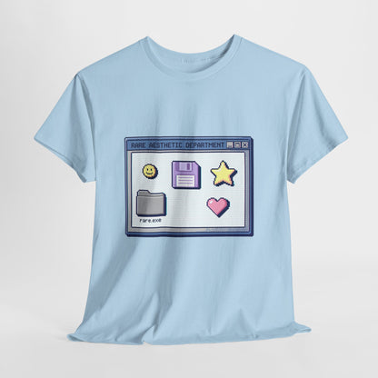 Rare Aesthetic Department Shirt – Pastel Pixel Y2K Vaporwave Tee