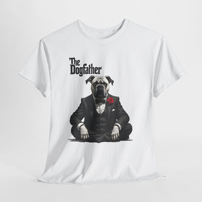 The Dogfather - Funny Mafia Dog Parody T-Shirt for Dog Lovers & Movie Fans