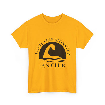 Loch Ness Monster T-Shirt - Minimal Nessie Line Art Scotland Tee