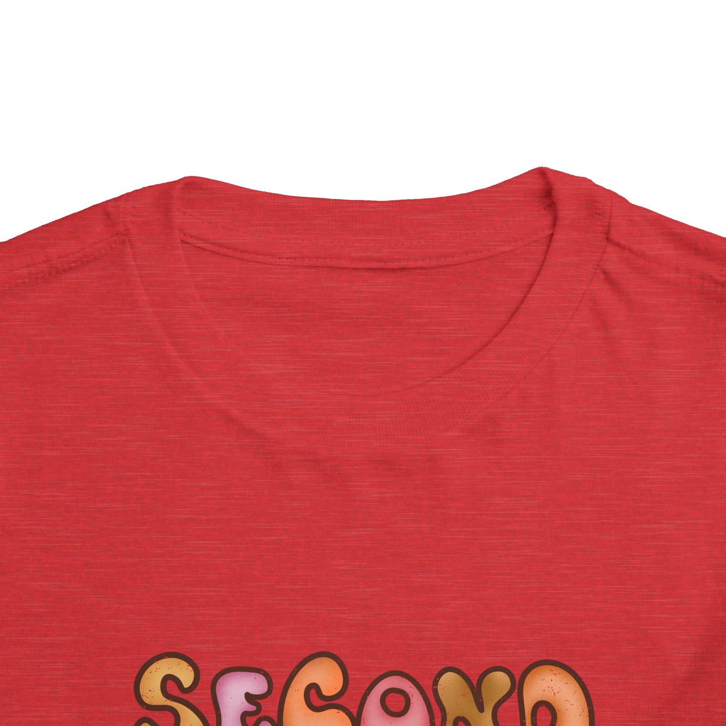 Second Grade Bubble Letters T-Shirt | Cute Retro Kawaii Back to School Kids Tee