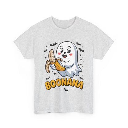 Boonana Ghost T-Shirt - Cute Halloween Banana Pun Tee