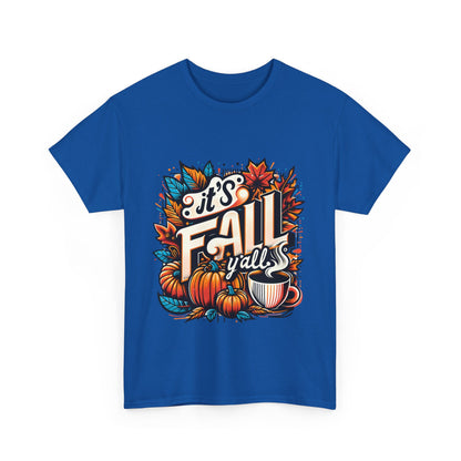 It’s Fall Y’all T-Shirt - Pumpkin Spice Autumn Coffee Lover Tee