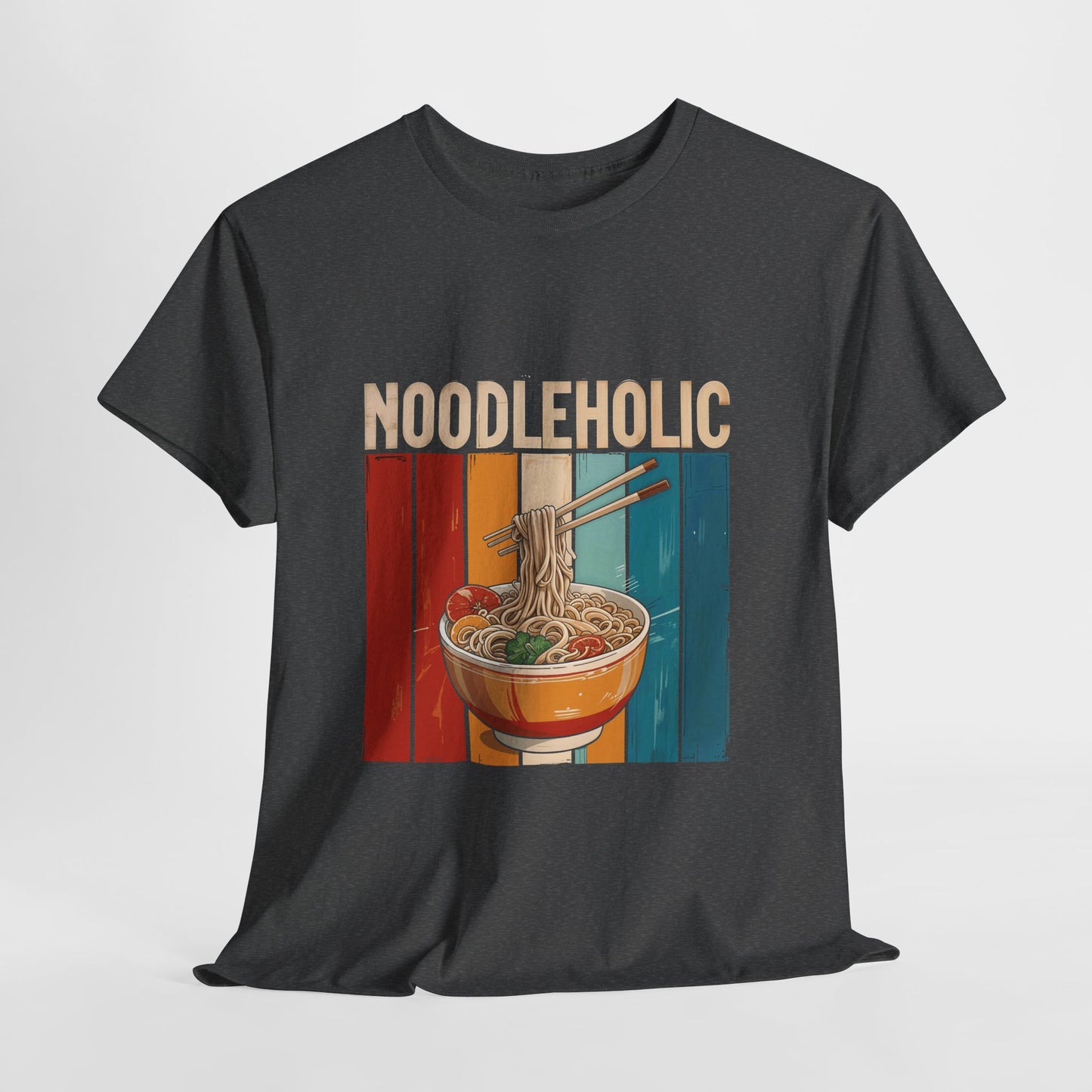 Noodleholic Shirt - Retro Ramen Bowl Tee