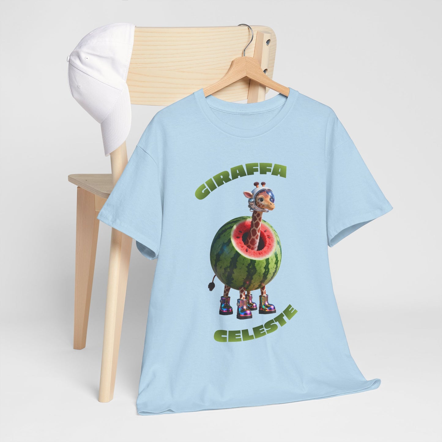 Giraffa Celeste Shirt – Funny Watermelon Space Giraffe Tee