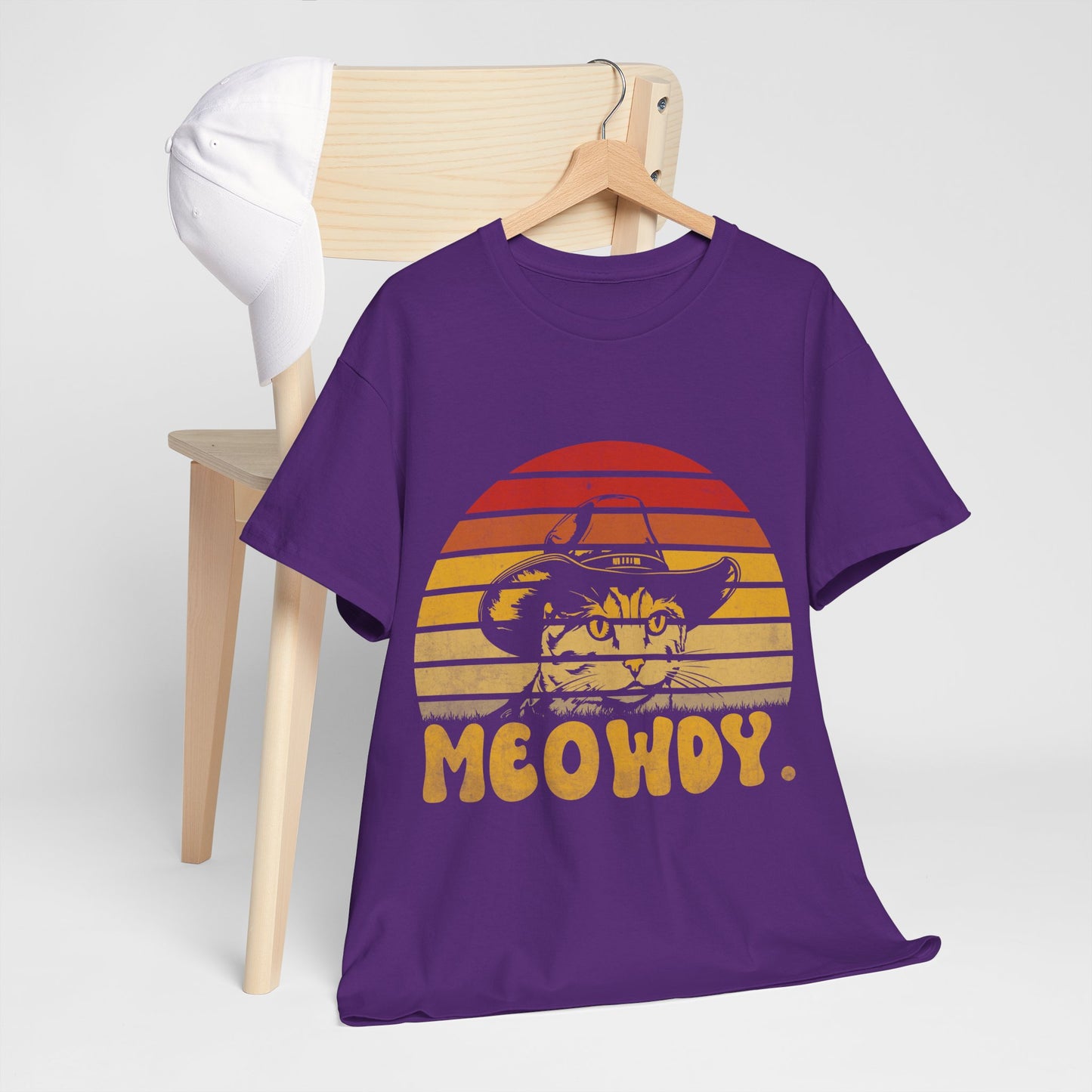 Meowdy T-Shirt - Funny Cowboy Cat Western Tee