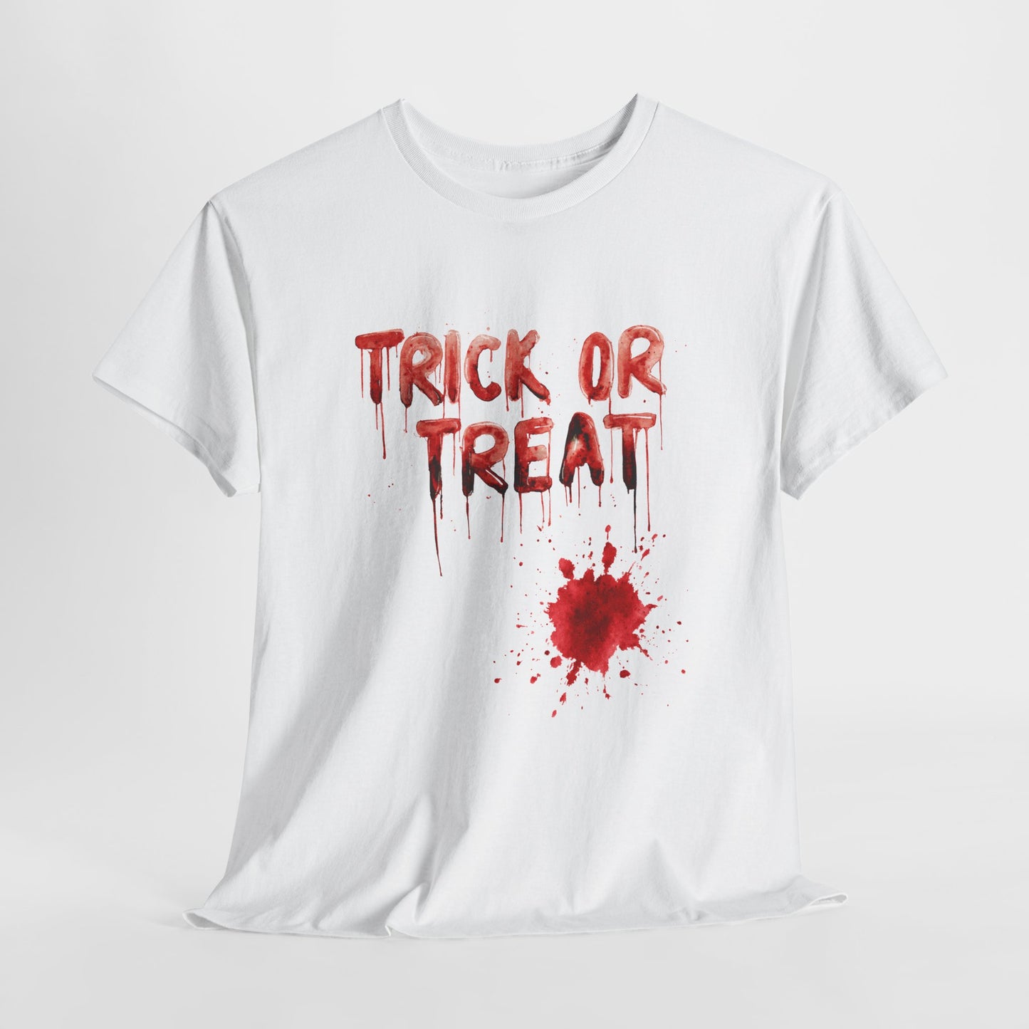 Trick or Treat Blood T-Shirt - Dripping Horror Halloween Tee