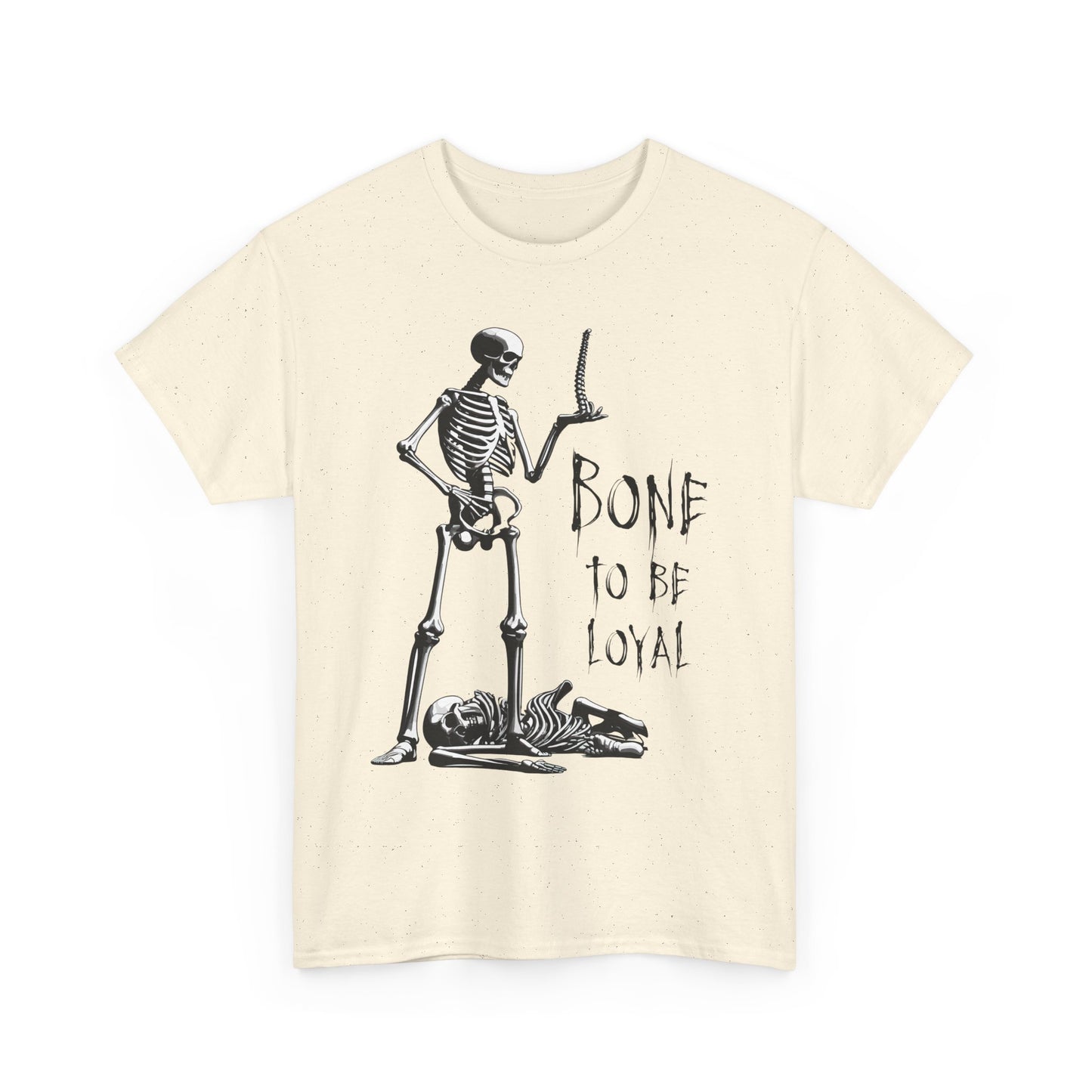 Skeleton Spine Pun T-Shirt - Funny Dark Humor Anatomy Tee