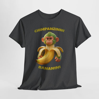 Chimpanzinni Bananini Shirt – Funny Monkey Banana Meme Tee
