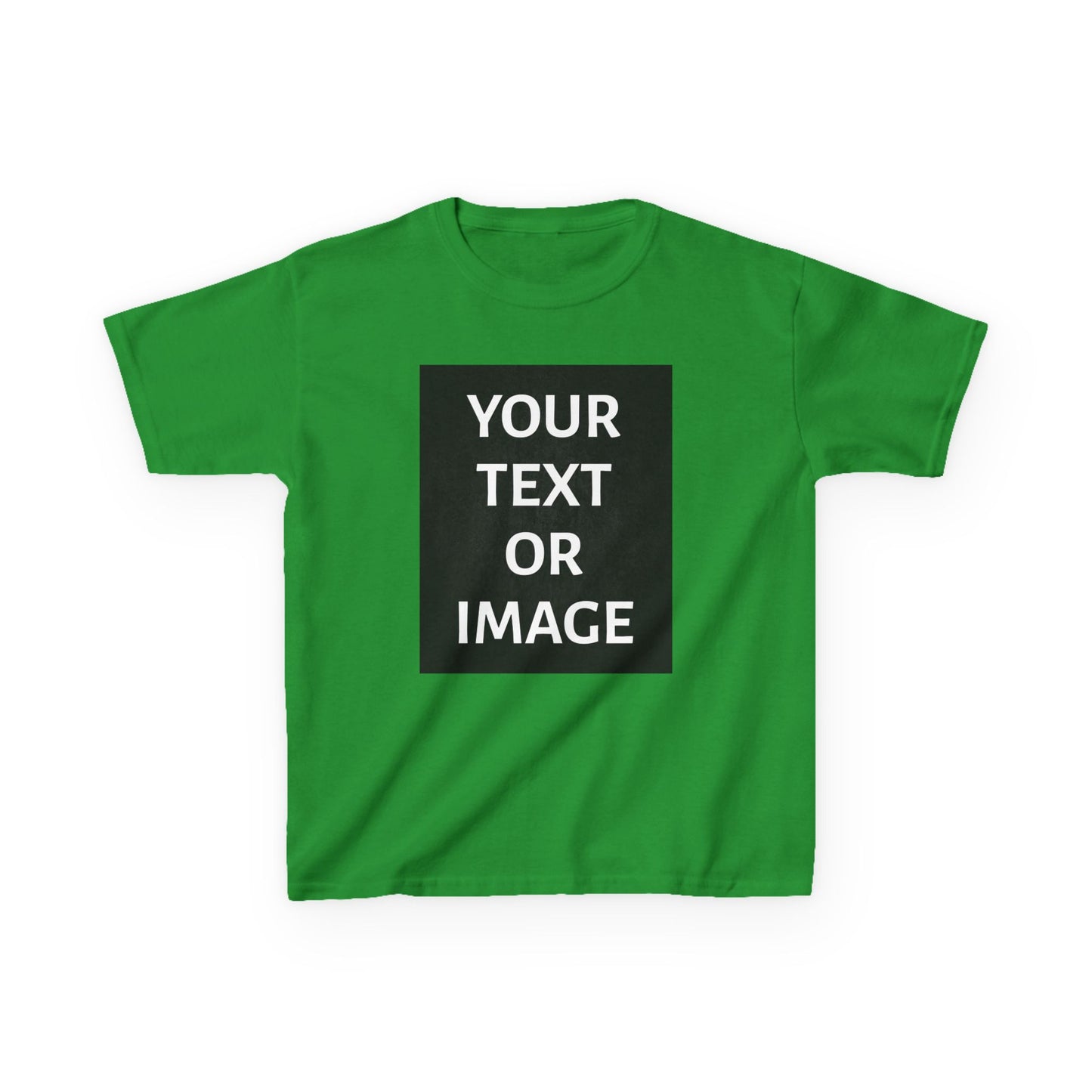 Kids Customizable Tee - Personalized Your Text or Image Shirt