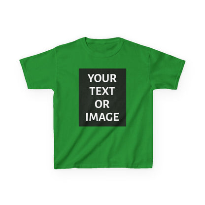 Kids Customizable Tee - Personalized Your Text or Image Shirt