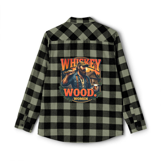 Whiskey. Wood. Women. - Vintage Redneck Country Shirt for Lumberjack Lovers & Whiskey Drinkers