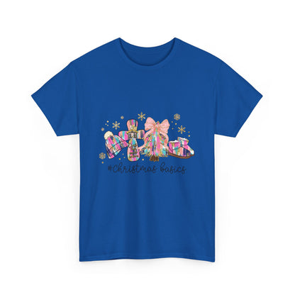 Christ the Savior Is Born T-Shirt - Pastel Nativity Cross Christmas Tee