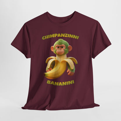 Chimpanzinni Bananini Shirt – Funny Monkey Banana Meme Tee