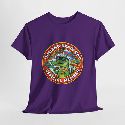 Italiano Brain Rot Shirt – Bombardino Crocodile Meme Tee, Absurd Humour T-Shirt