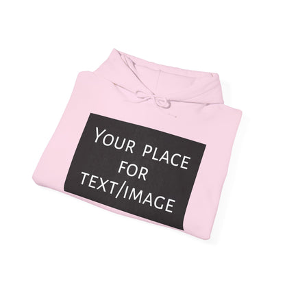 Bluza z kapturem z nadrukiem lub obrazkiem – personalizowana bluza z 4 stron, pomysł na prezent, nadruk z przodu, z tyłu i na rękawach, unisex