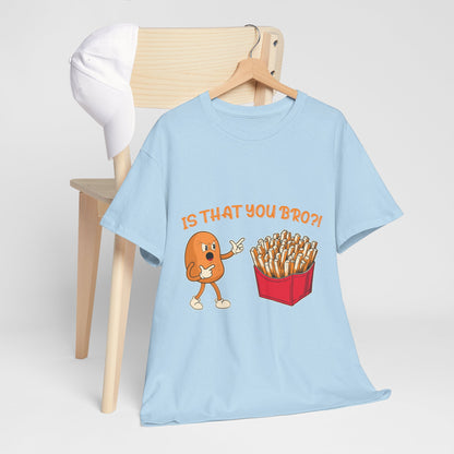 Potato vs Fries Shirt - Is That You, Bro?! - Kawaii Snack Tee