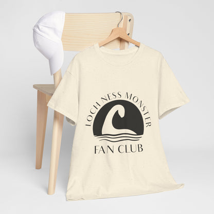 Loch Ness Monster T-Shirt - Minimal Nessie Line Art Scotland Tee