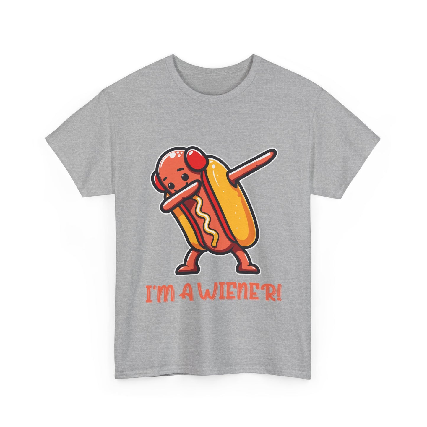 I'm a Wiener Hot Dog T-Shirt - Funny BBQ Pun Kawaii Tee