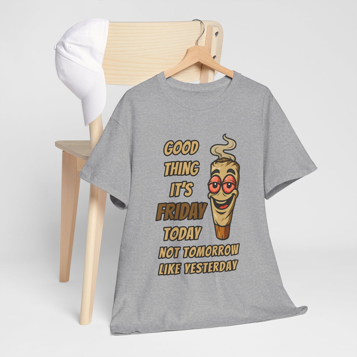 Good Thing It's Friday T-Shirt - Funny Chill Cartoon Tee