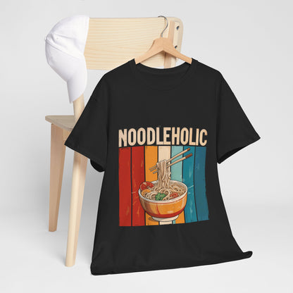 Noodleholic Shirt - Retro Ramen Bowl Tee