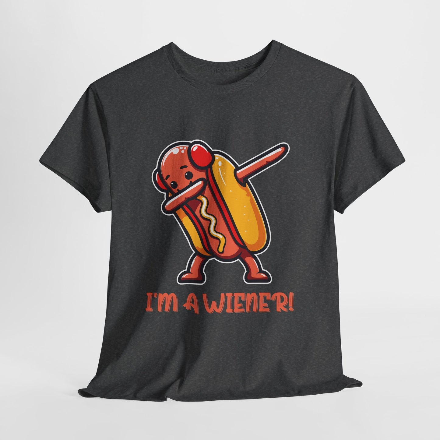 I'm a Wiener Hot Dog T-Shirt - Funny BBQ Pun Kawaii Tee