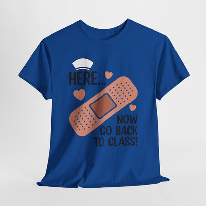 School Nurse Shirt - Bandage & Hearts Appreciation Tee