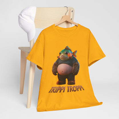 Trippi Troppi Shirt – Absurd Fish Monster Funny Surreal Art Tee