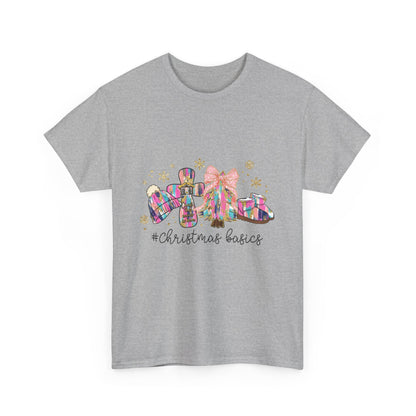 Christ the Savior Is Born T-Shirt - Pastel Nativity Cross Christmas Tee