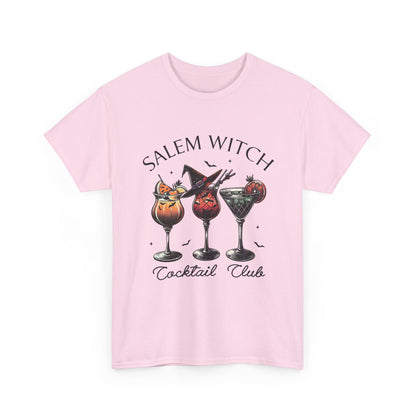Salem Witch Cocktail Club T-Shirt - Halloween Bar Crawl Tee