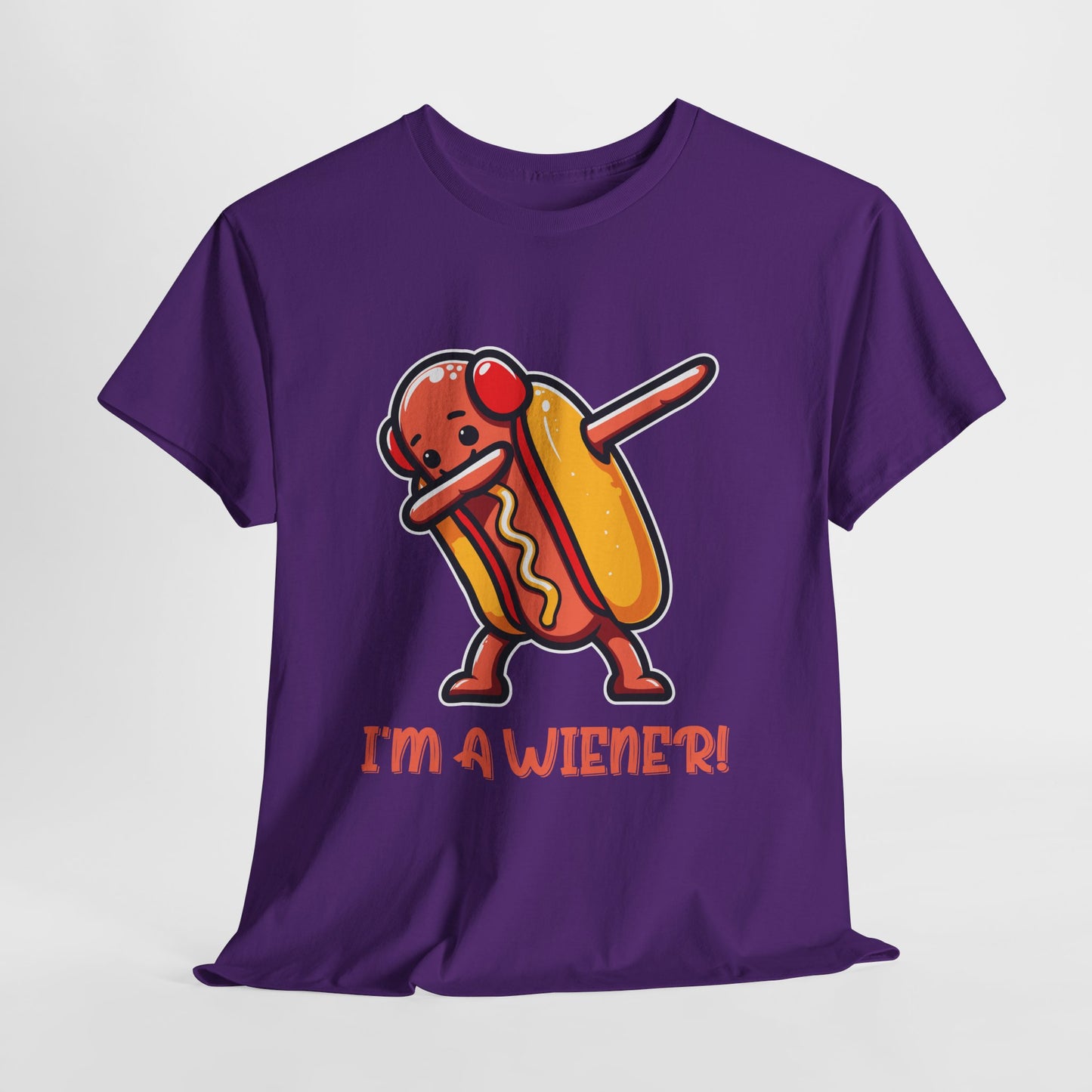 I'm a Wiener Hot Dog T-Shirt - Funny BBQ Pun Kawaii Tee