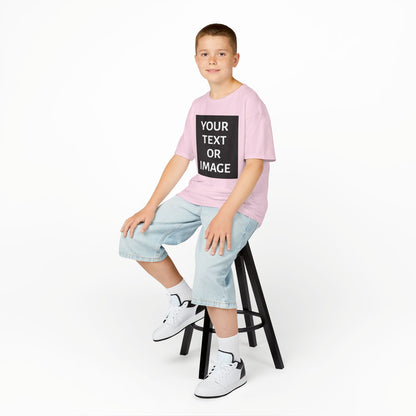 Kids Customizable Tee - Personalized Your Text or Image Shirt