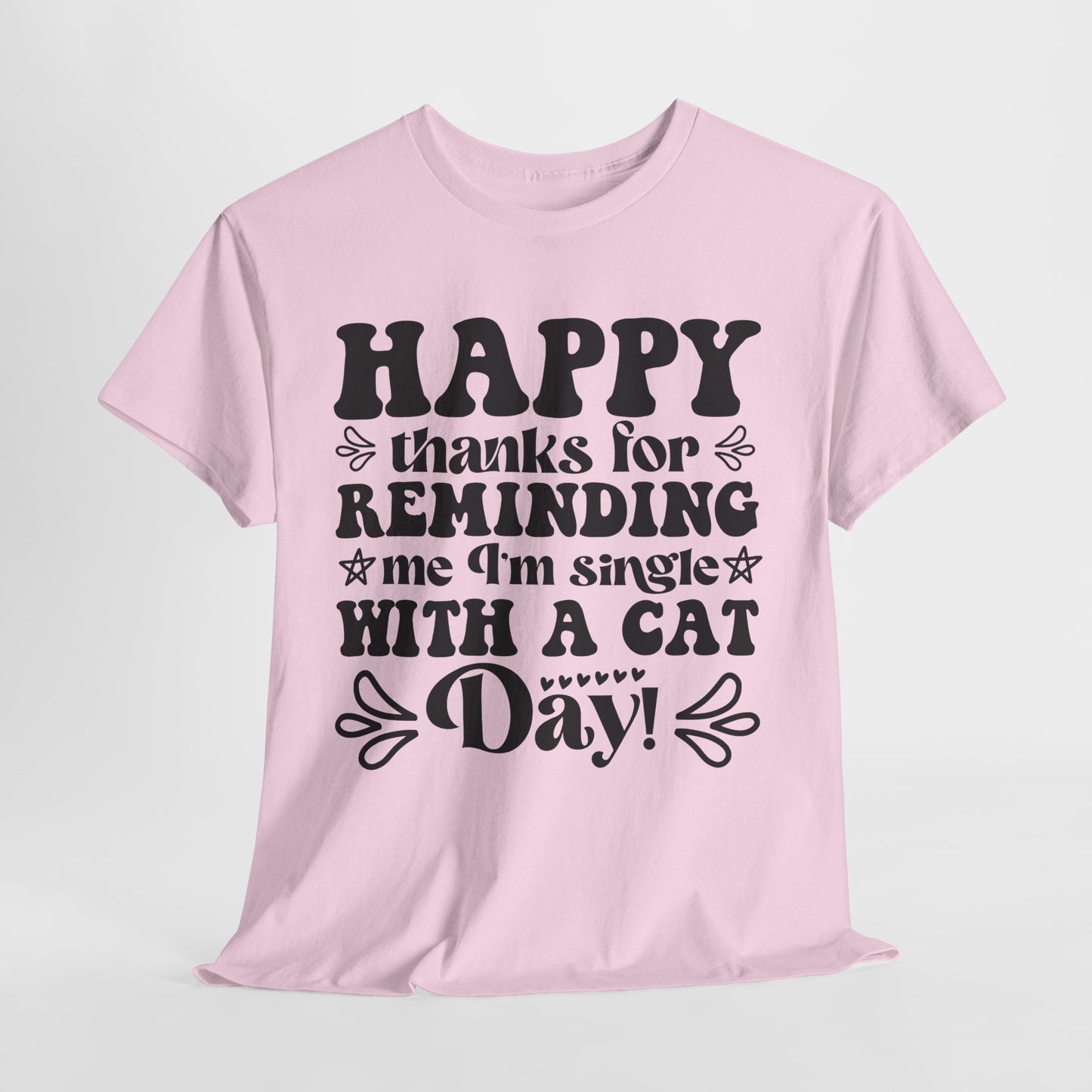 Cattitude Cat T-Shirt - Minimalist Sassy Line Art Tee