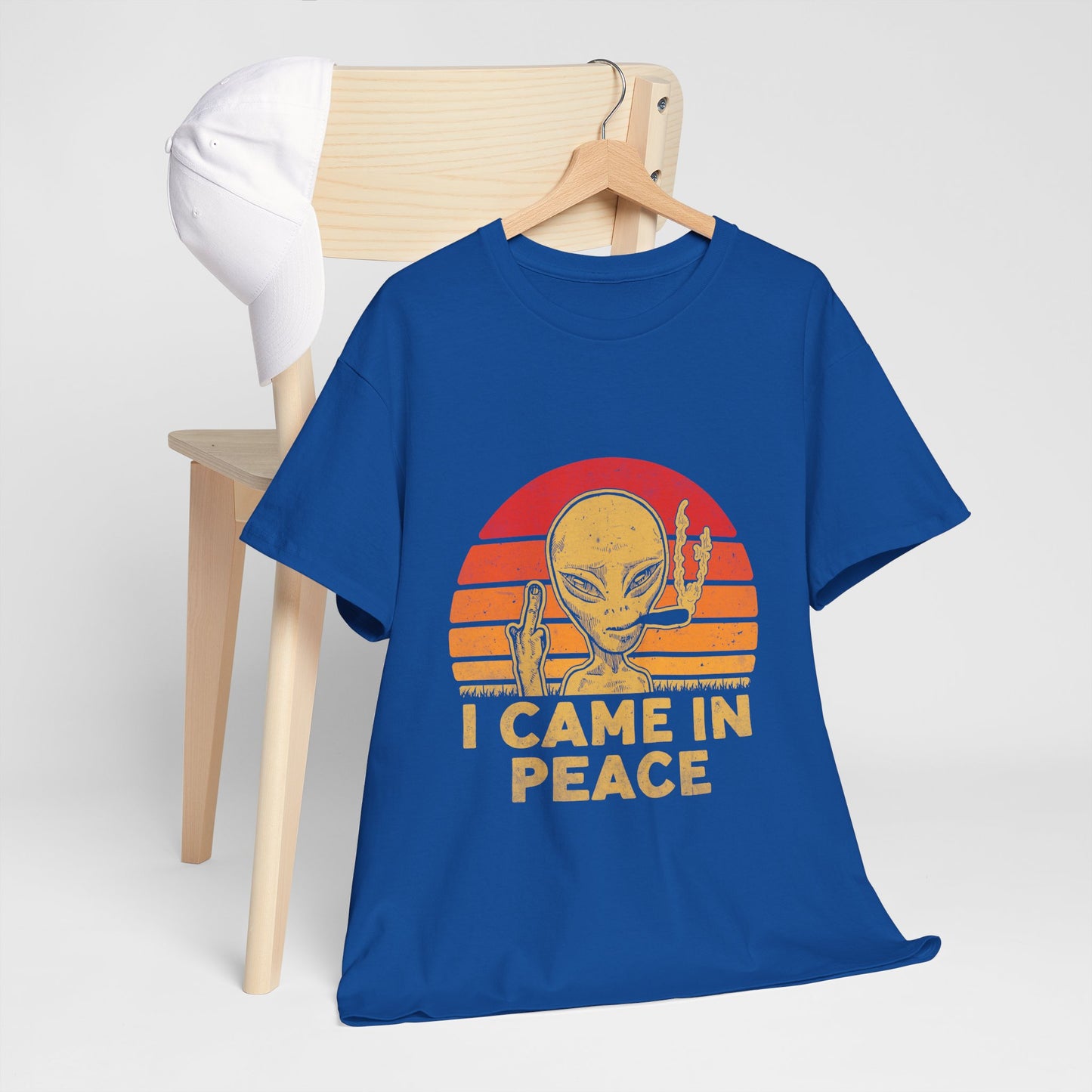 I Came in Peace Alien Shirt - Funny UFO Sarcasm T-Shirt