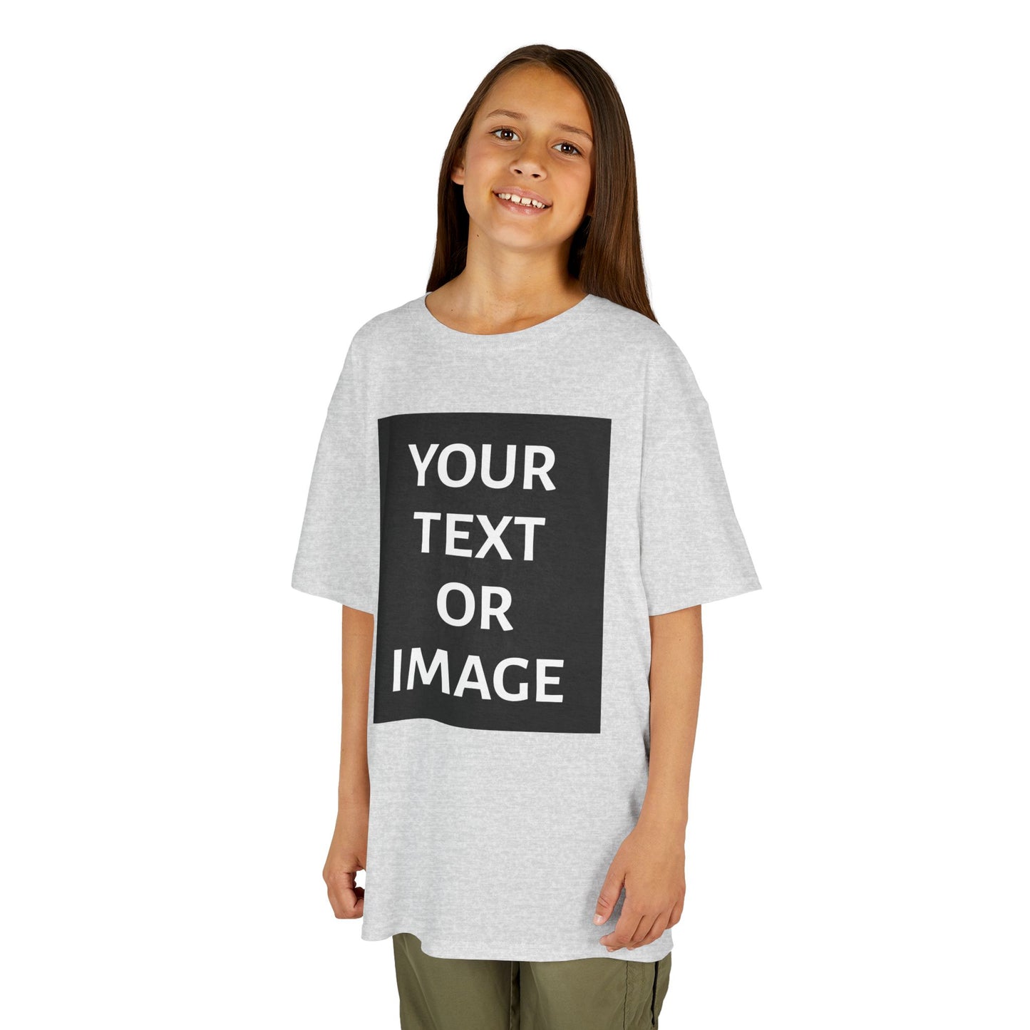 Kids Customizable Tee - Personalized Your Text or Image Shirt