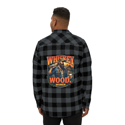 Whiskey. Wood. Women. - Vintage Redneck Country Shirt for Lumberjack Lovers & Whiskey Drinkers