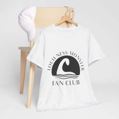 Loch Ness Monster T-Shirt - Minimal Nessie Line Art Scotland Tee