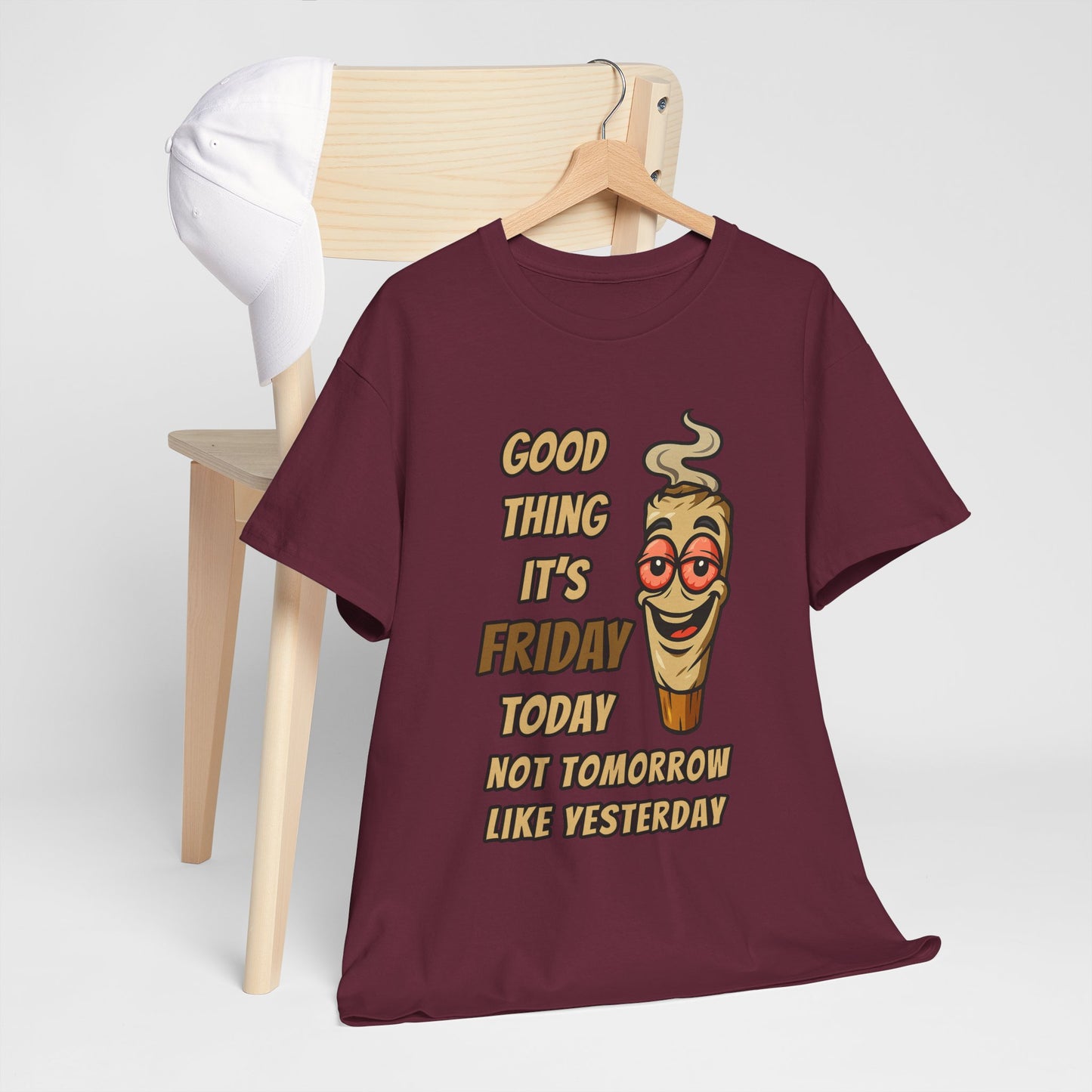 Good Thing It's Friday T-Shirt - Funny Chill Cartoon Tee