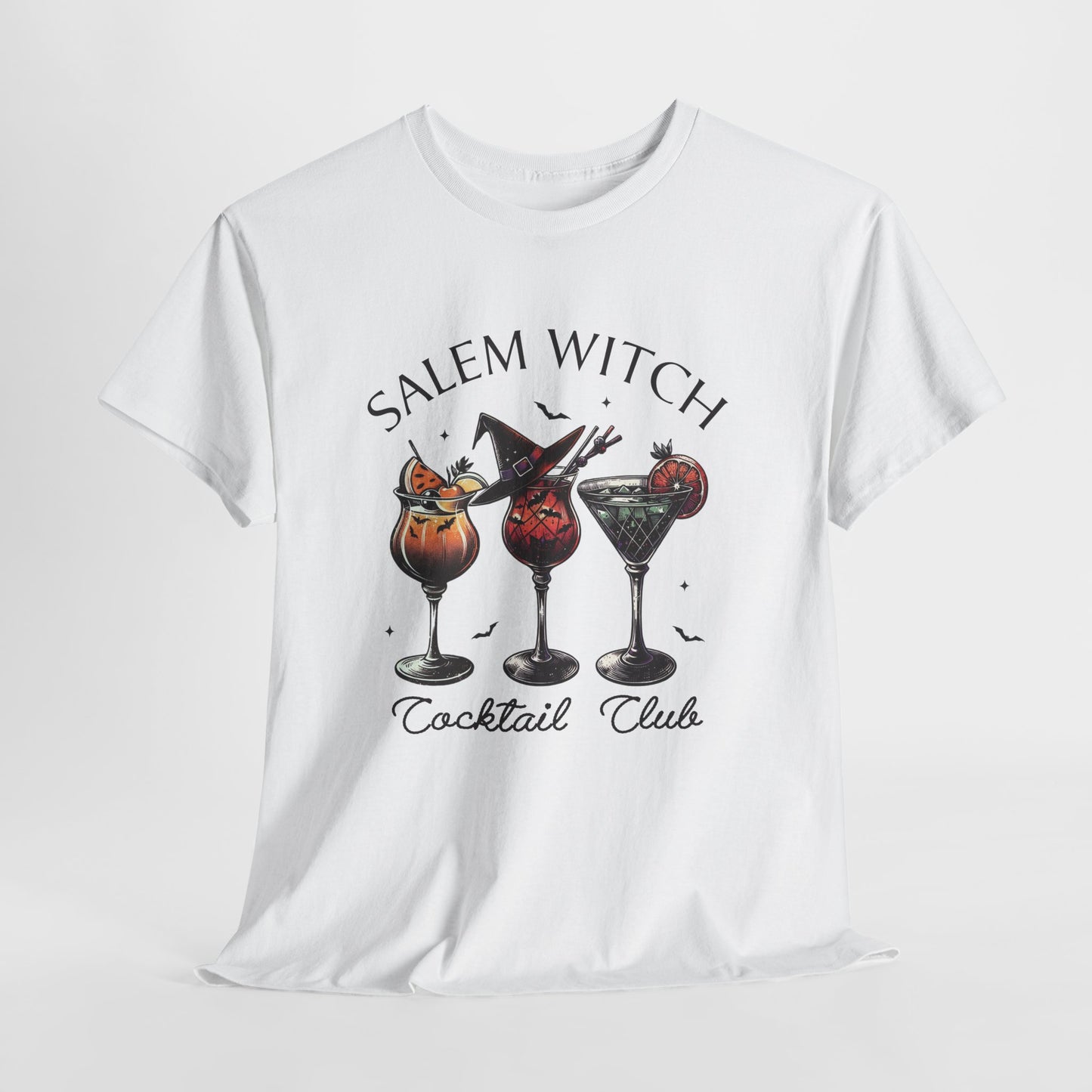 Salem Witch Cocktail Club T-Shirt - Halloween Bar Crawl Tee