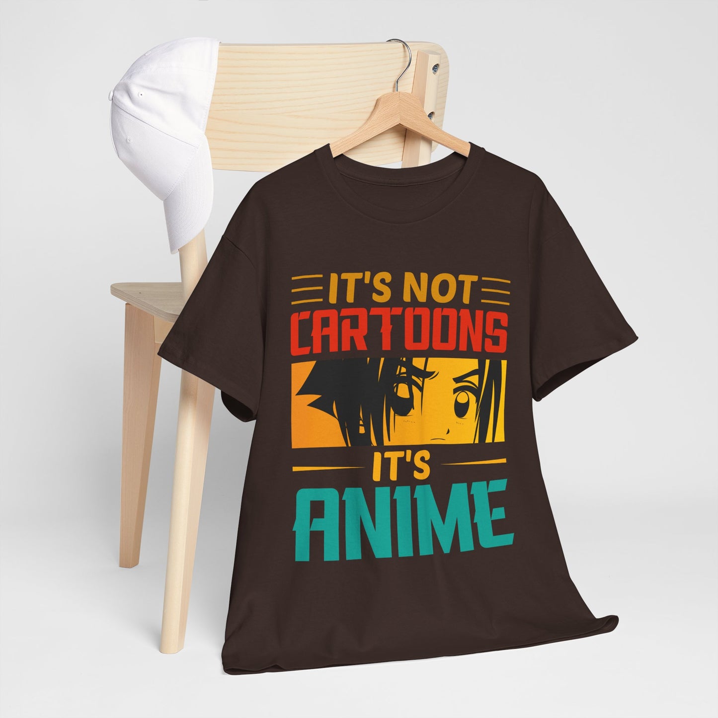It’s Not Cartoons It’s Anime Shirt - Manga Eyes Otaku Tee