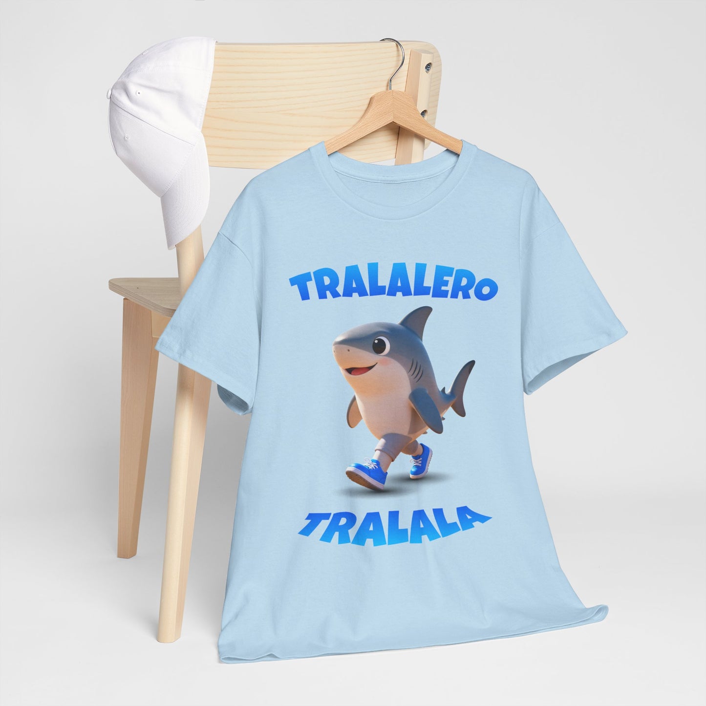 Tralalero Tralala Shark Shirt – Cute Running Shark Cartoon Tee