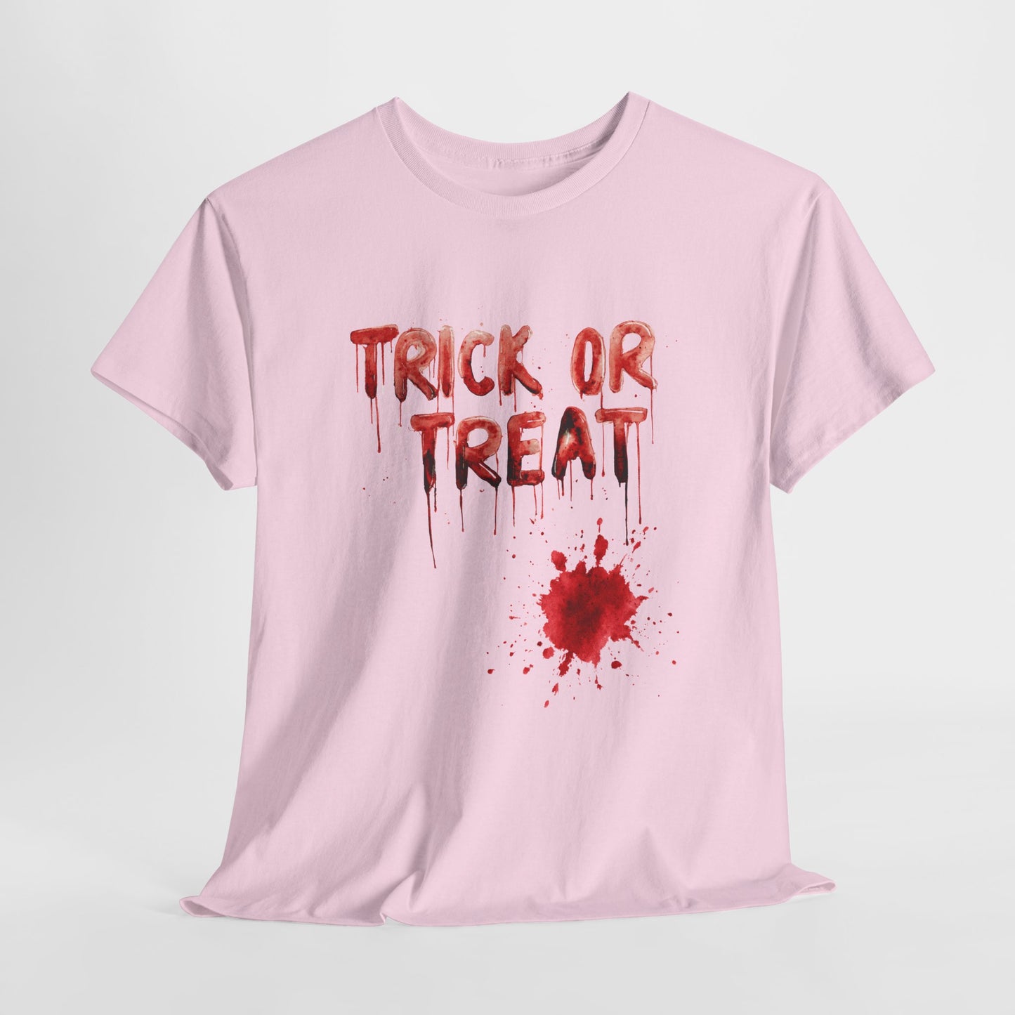 Trick or Treat Blood T-Shirt - Dripping Horror Halloween Tee