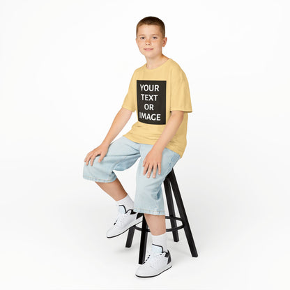 Kids Customizable Tee - Personalized Your Text or Image Shirt
