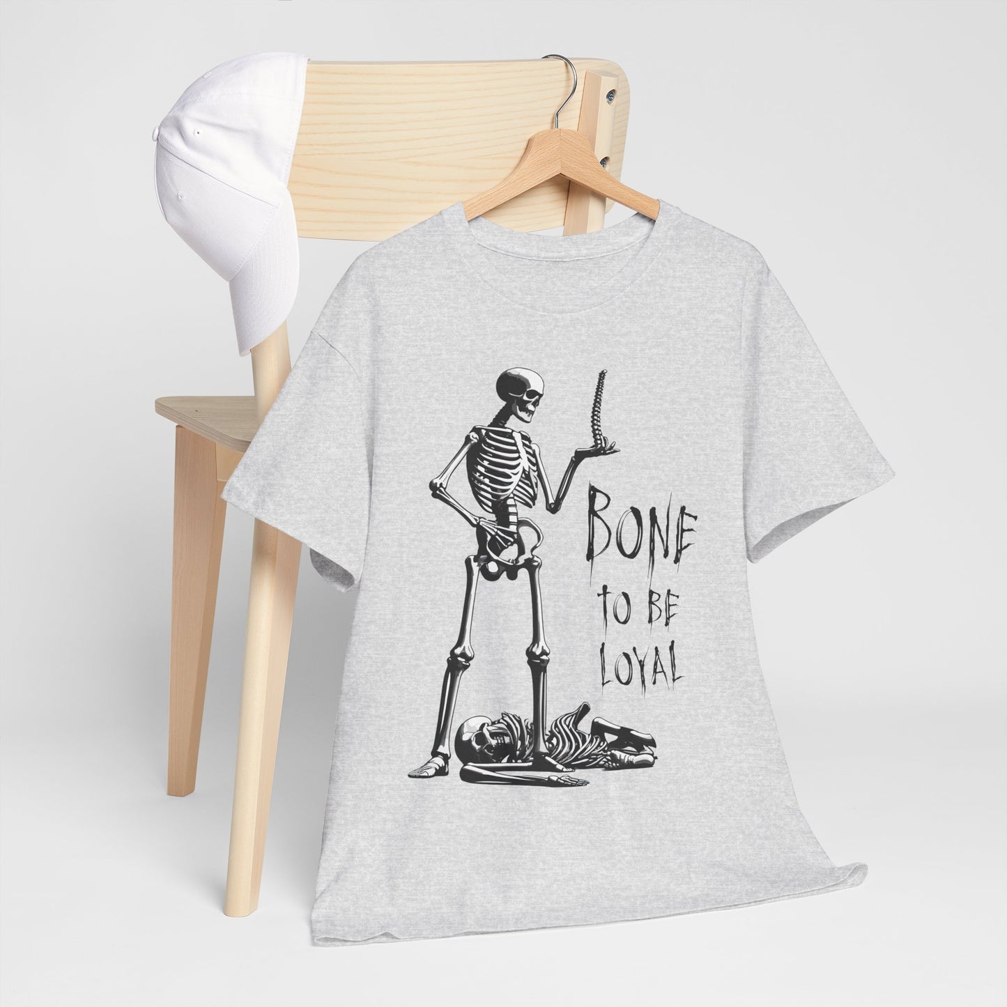Skeleton Spine Pun T-Shirt - Funny Dark Humor Anatomy Tee