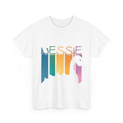 Nessie T-Shirt - Loch Ness Monster Retro Rainbow Tee