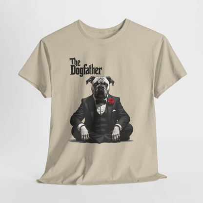 The Dogfather - Funny Mafia Dog Parody T-Shirt for Dog Lovers & Movie Fans