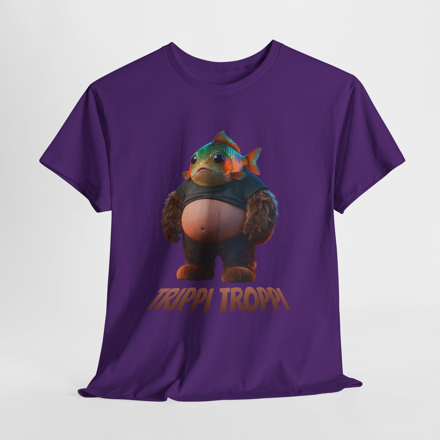 Trippi Troppi Shirt – Absurd Fish Monster Funny Surreal Art Tee
