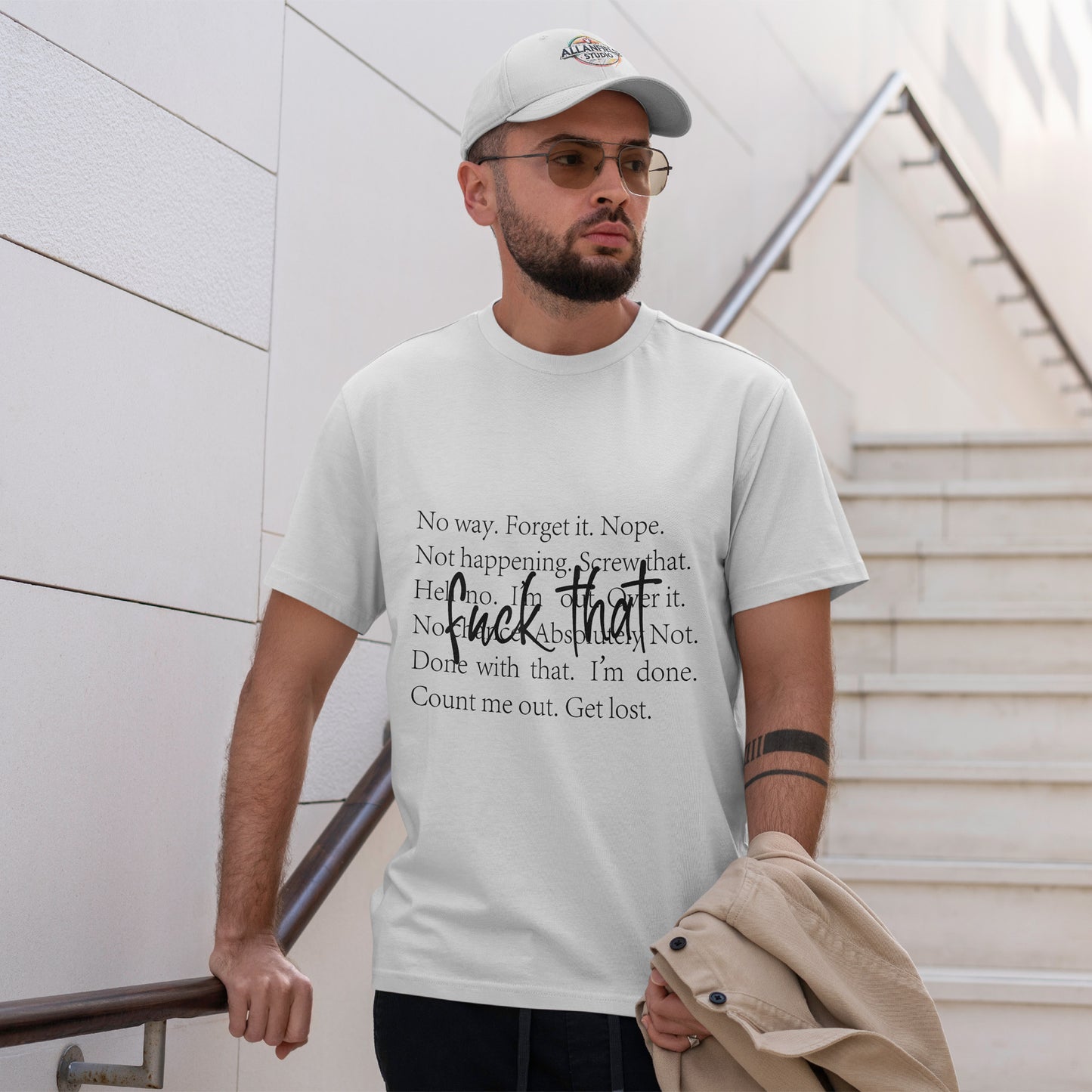 Fuck That T-Shirt - Funny Anti-Meeting WFH Tee