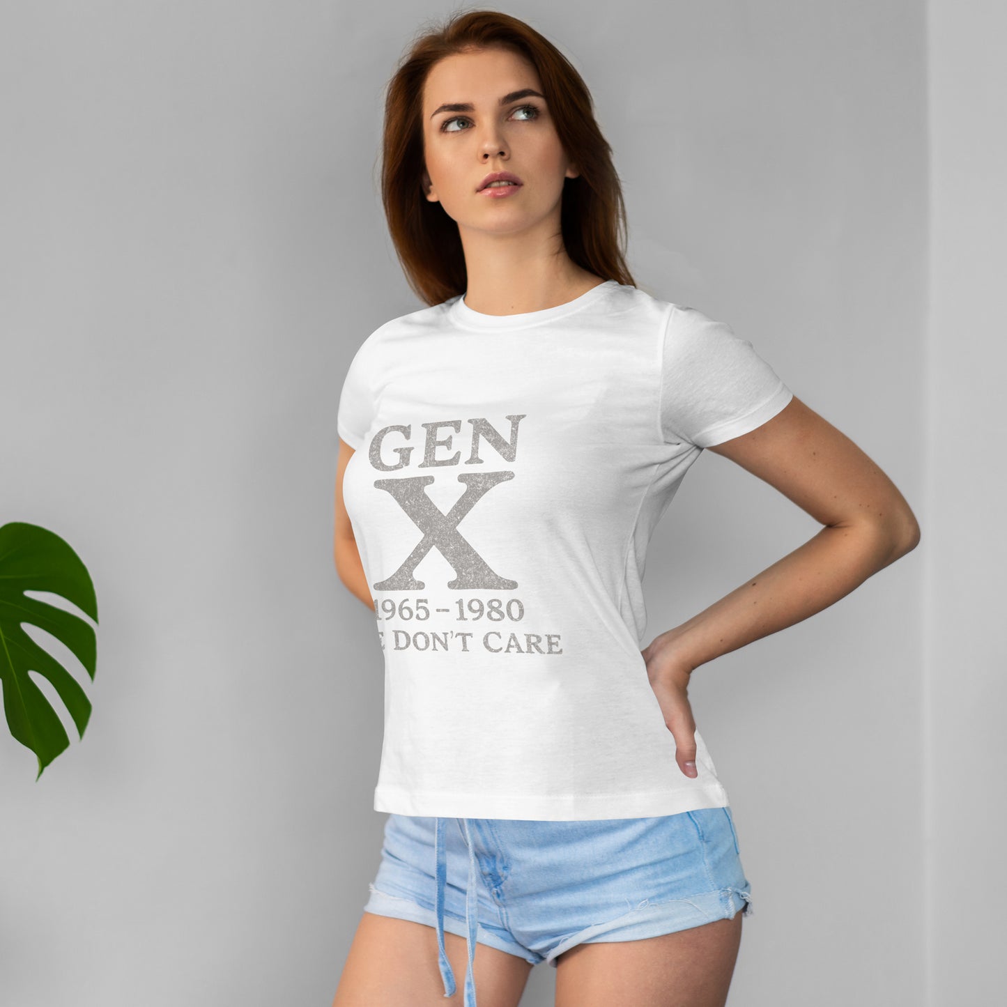 Gen X T-Shirt - 1965 - 1980 We Don't Care